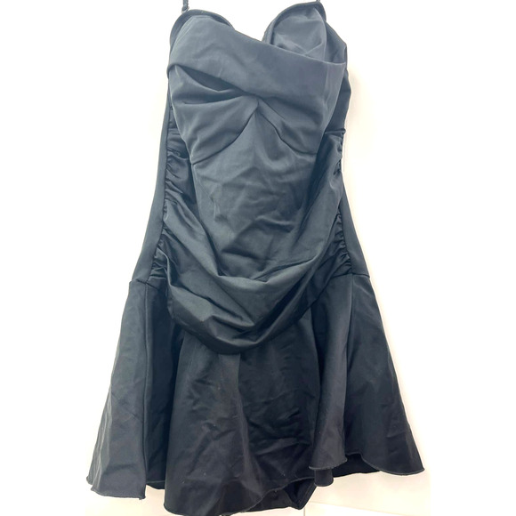 InstantFigure Shapewear Tummy Control One Piece Swimsuit w/ Skirted Bottom 6 - Picture 7 of 8